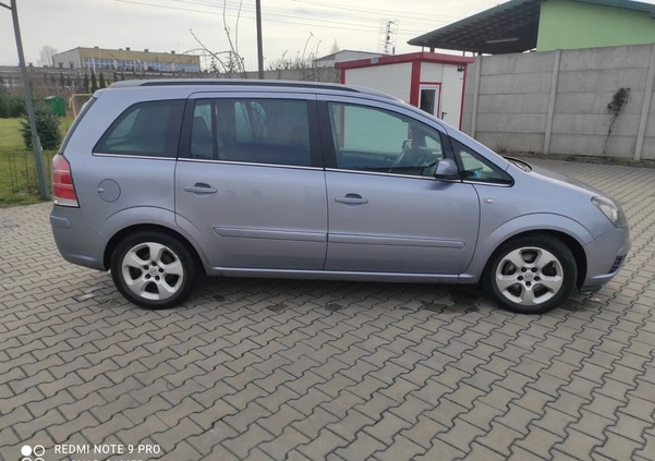 Opel Zafira cena 10900 przebieg: 335000, rok produkcji 2007 z Głowno małe 46